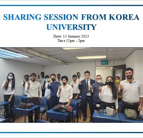 Korea University Sharing Session