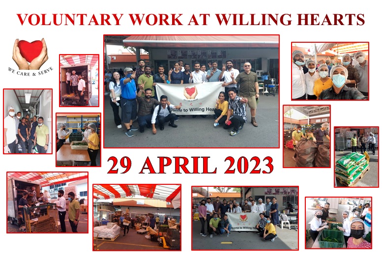 Voluntary Work @ Willing Hearts