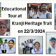 Educational Tour at Kranji Heritage Trail