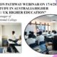 Progression Pathway: Work & Study in Australia Higher Education & UK Higher Education